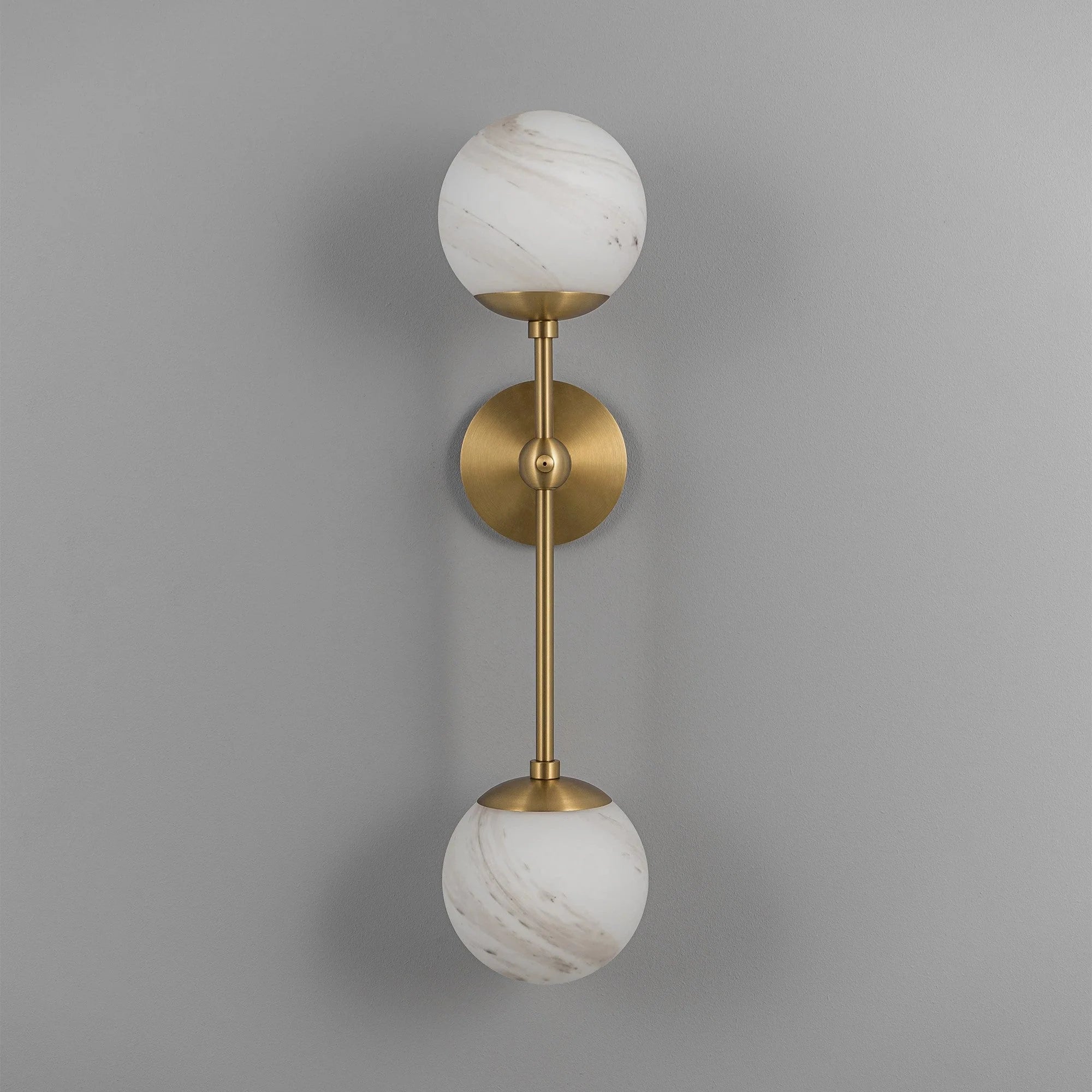 Schwung Armstrong Dual Globe Wall Light